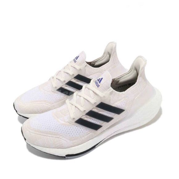 Adidas Ultraboost 21 Prime Blue Mens Running Shoes Sz 7.5